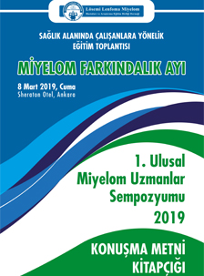 1. Ulusal Miyelom Uzmanlar Sempozyumu 2019